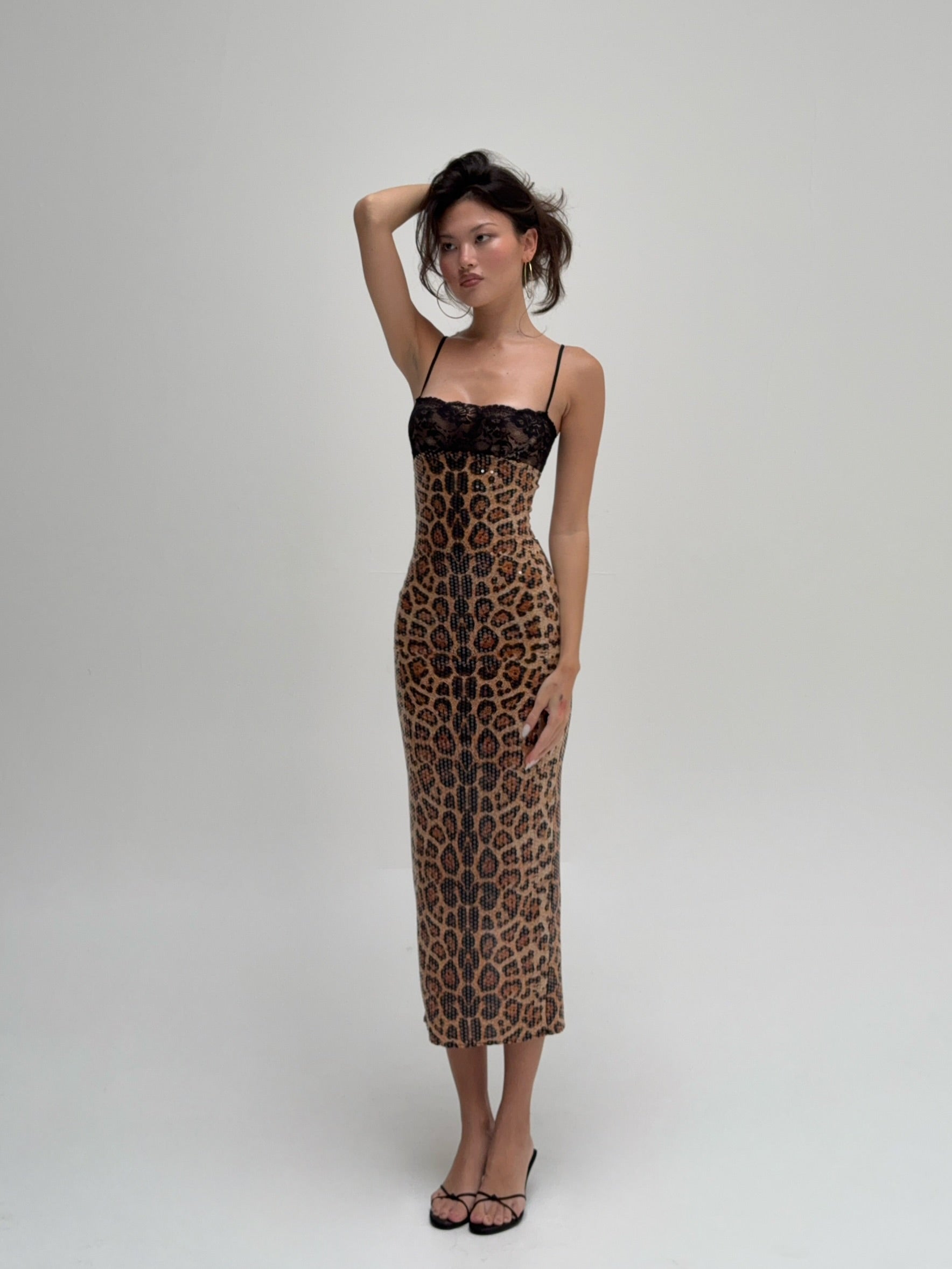 Leopard Midi Dress