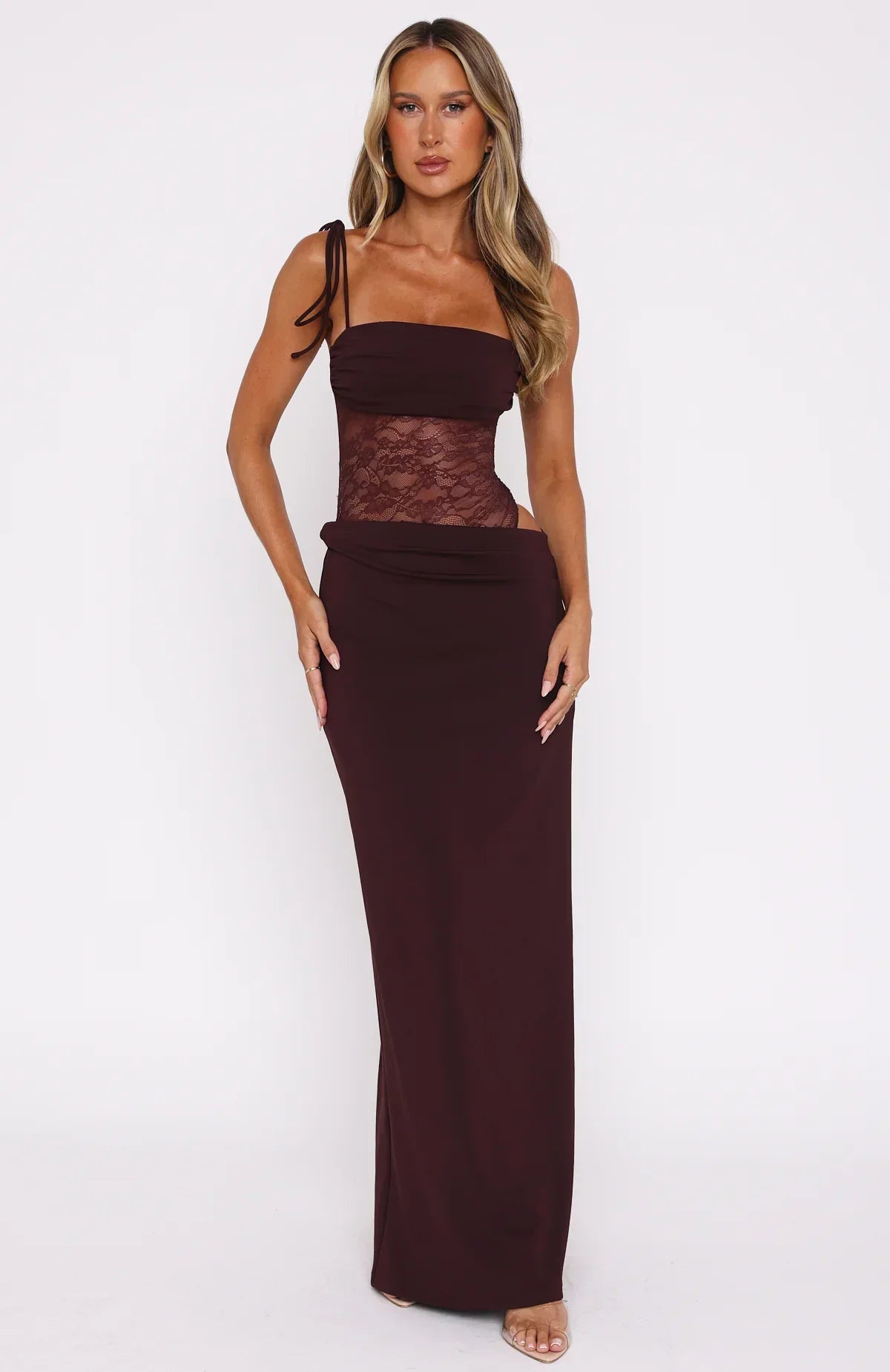 Senna Lace Maxi Dress