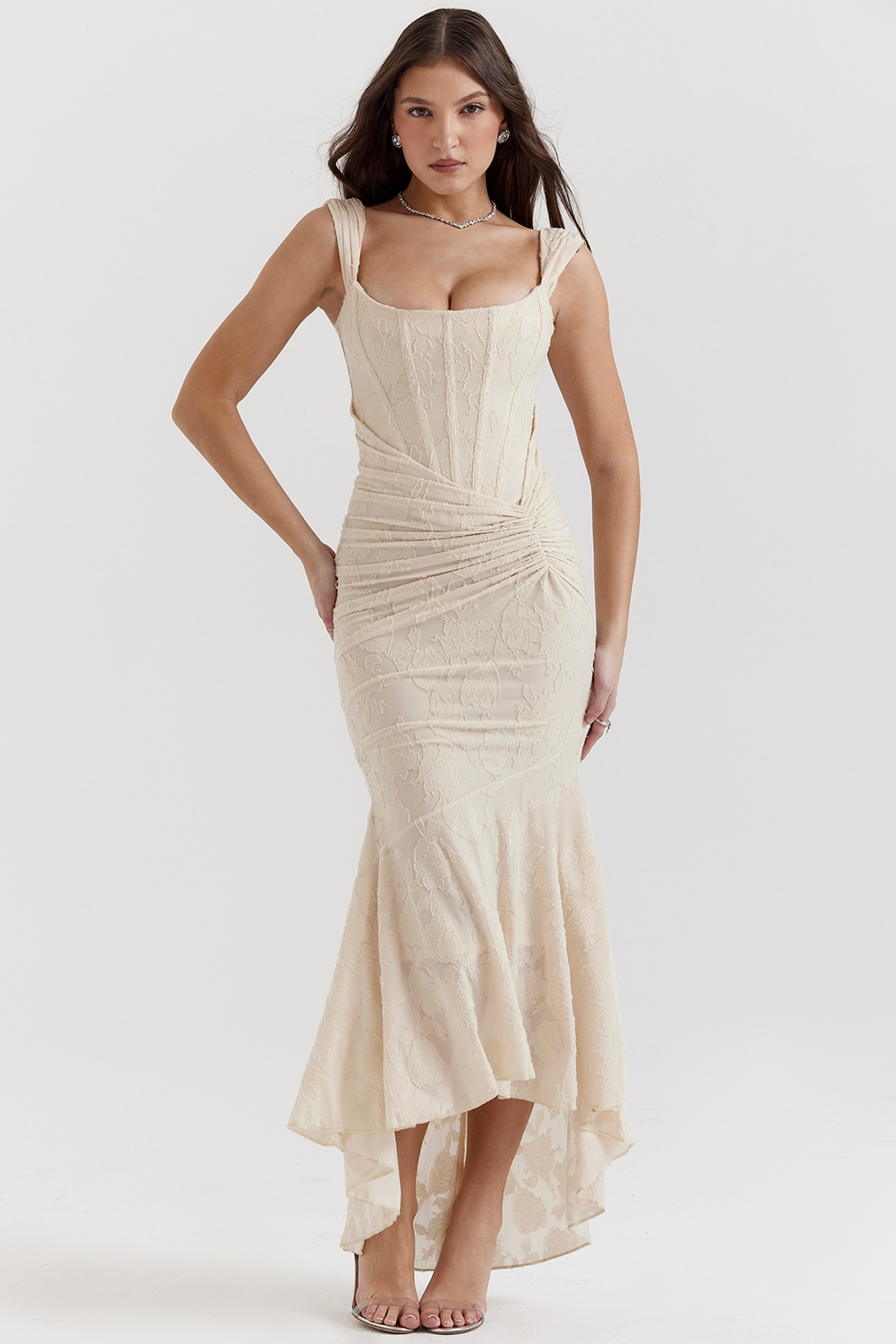 Floral Wedding Maxi Dress