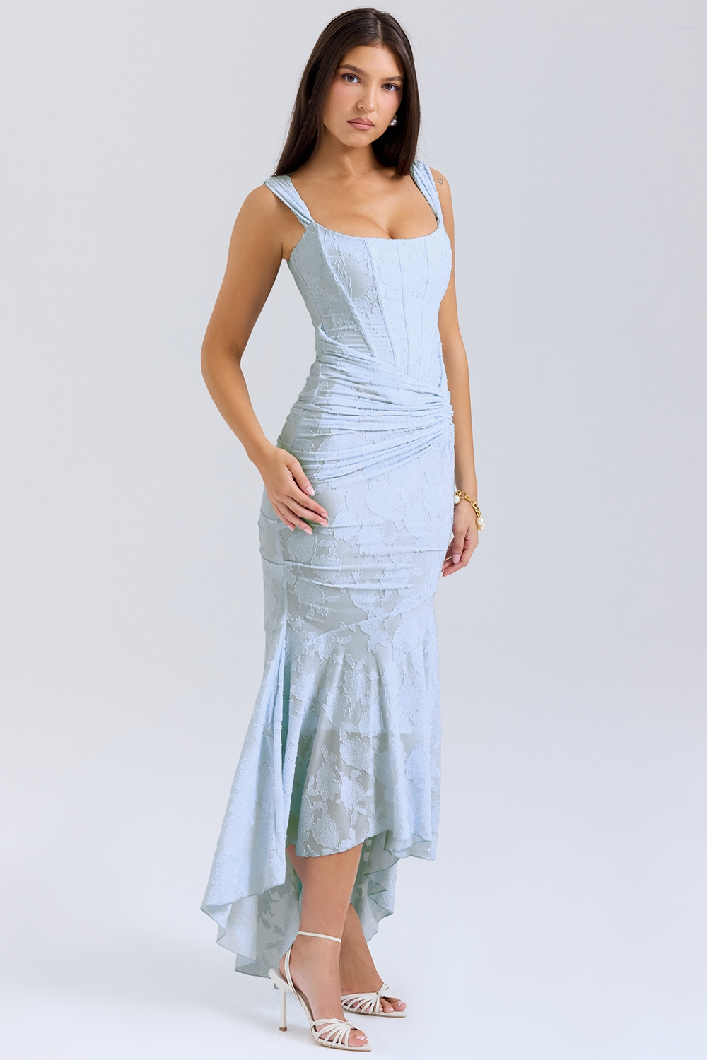 Floral Wedding Maxi Dress