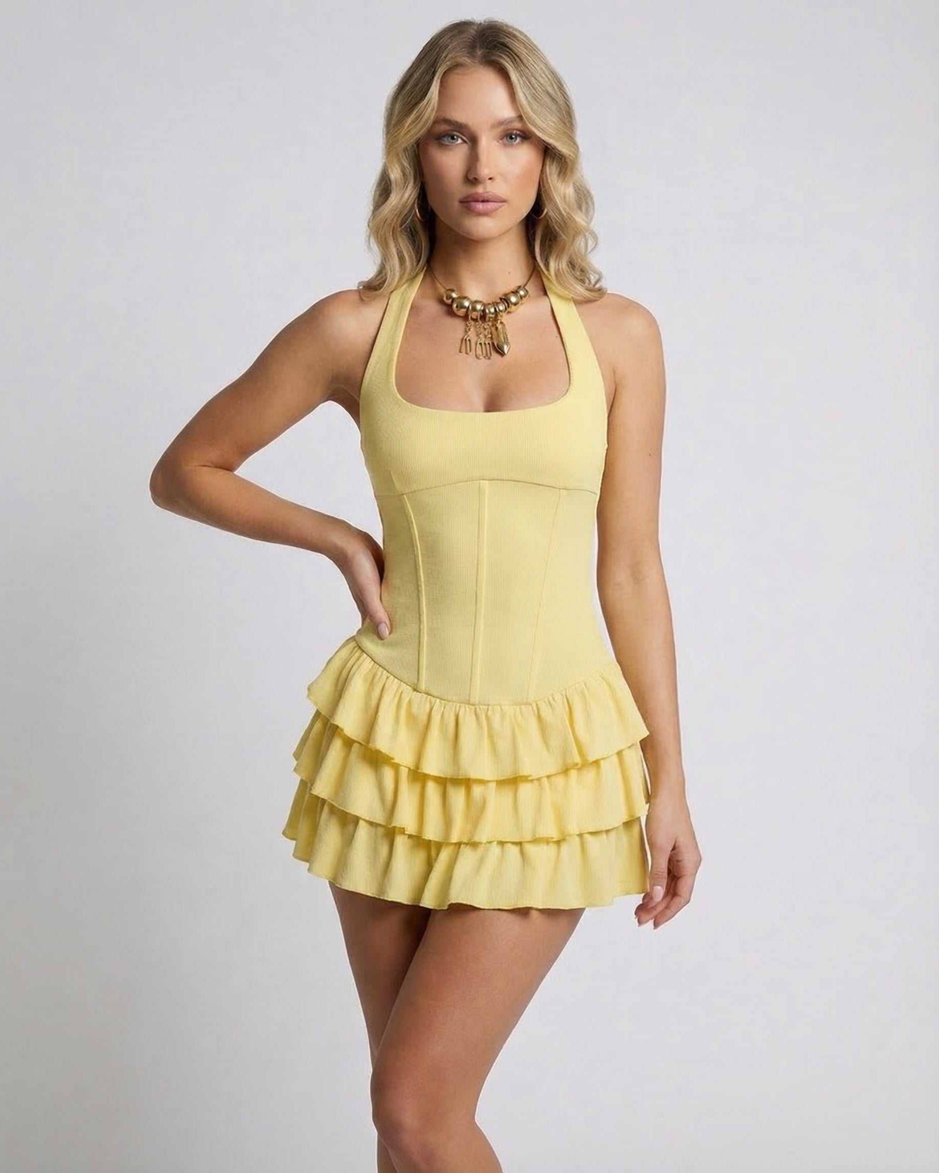 Solar Flare Mini Dress