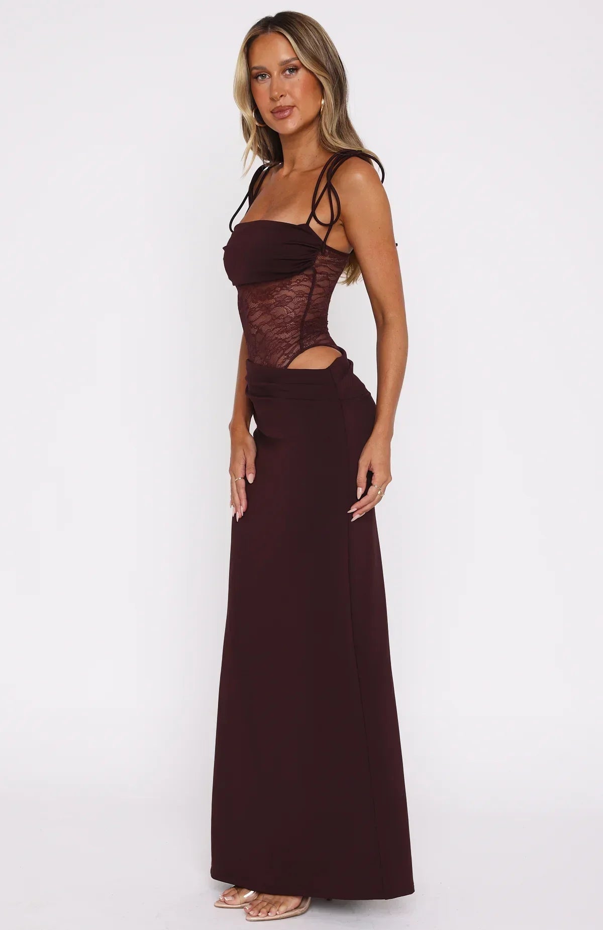 Senna Lace Maxi Dress