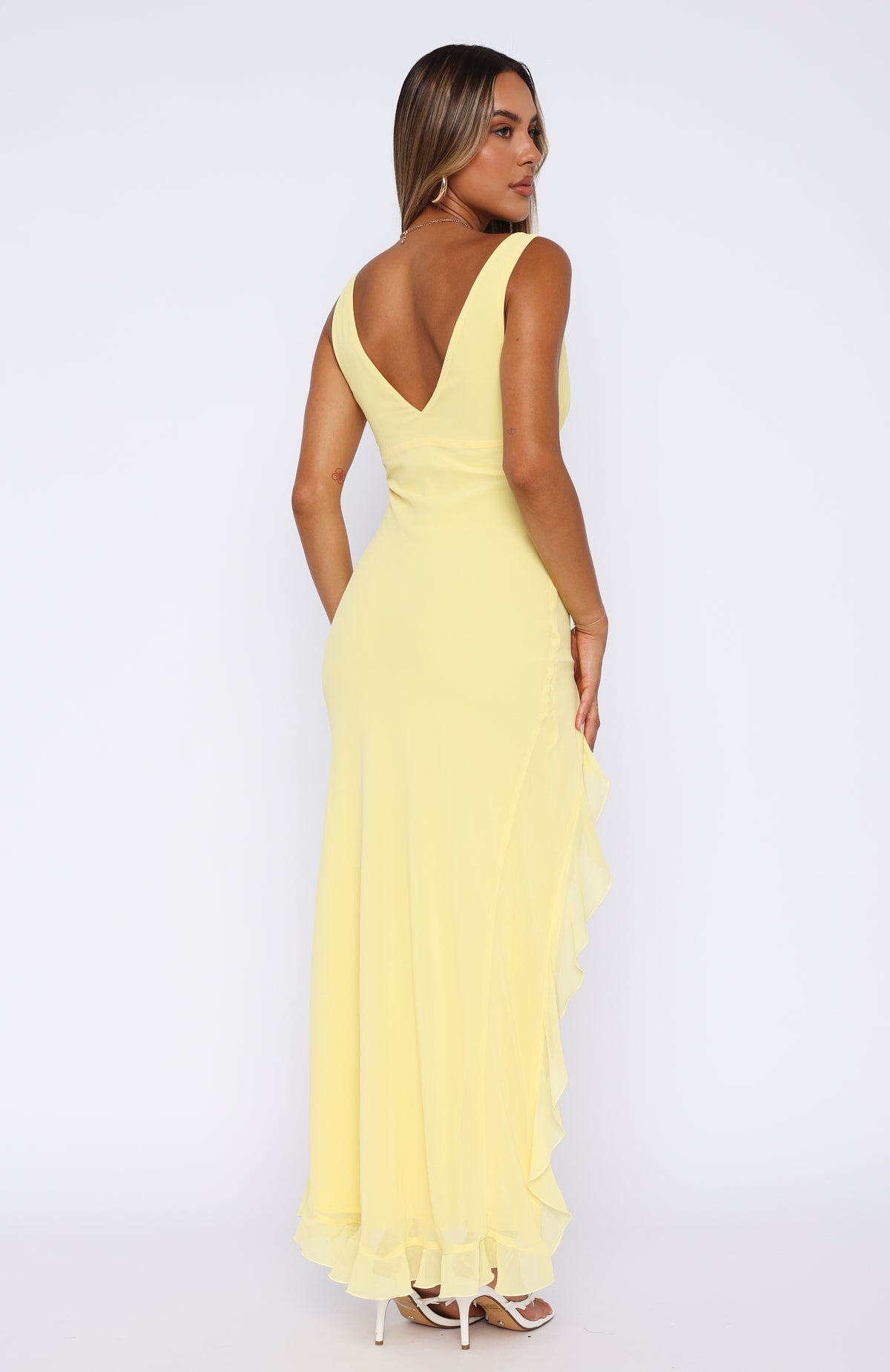 Bella Ruffle Maxi Dress