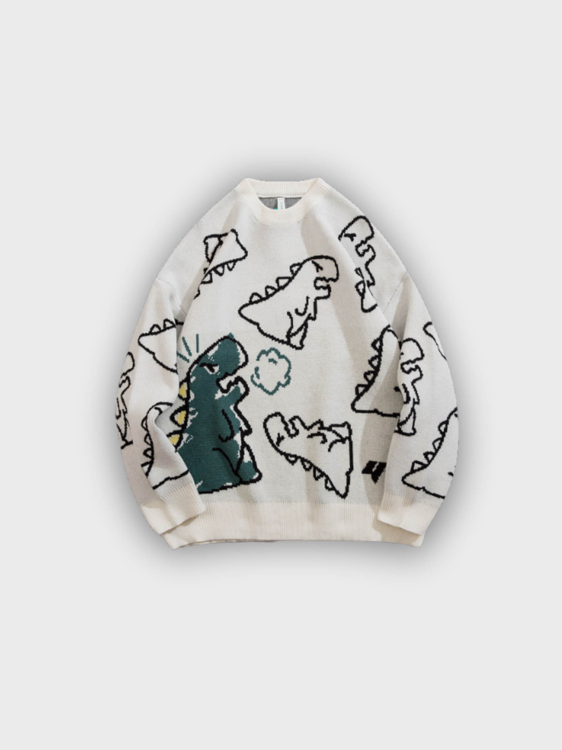 Dino Street Knit Sweater