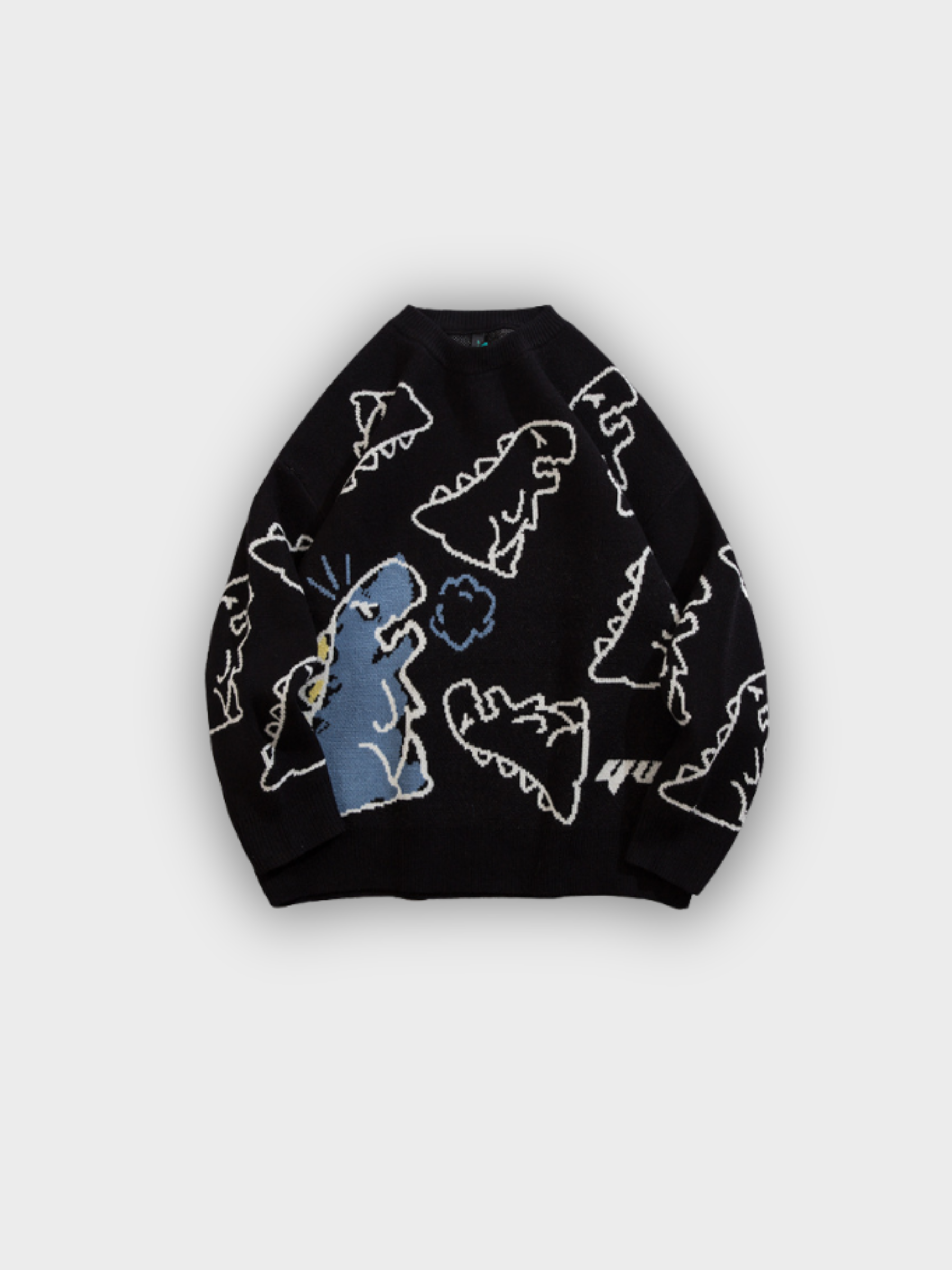 Dino Street Knit Sweater