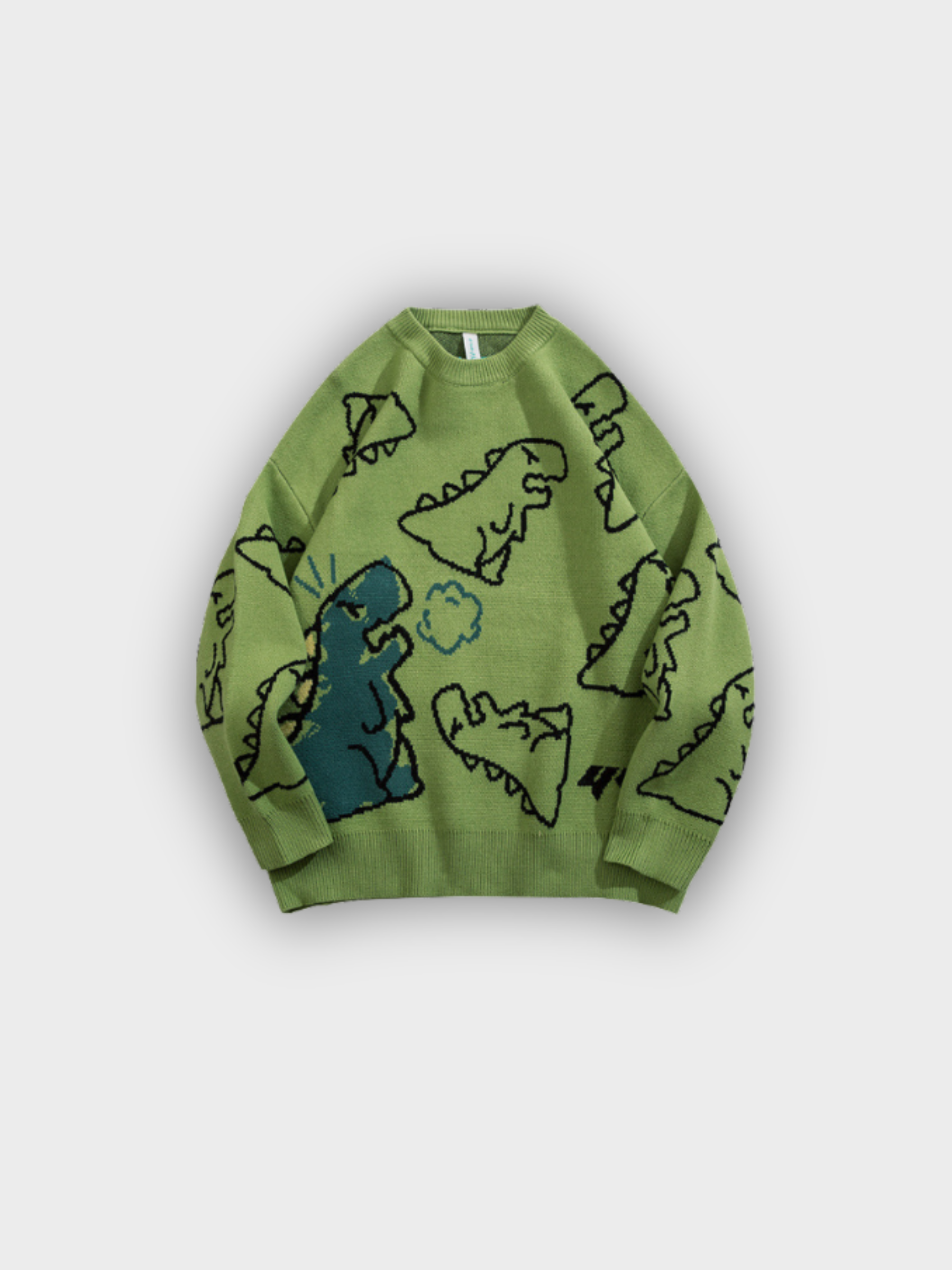 Dino Street Knit Sweater