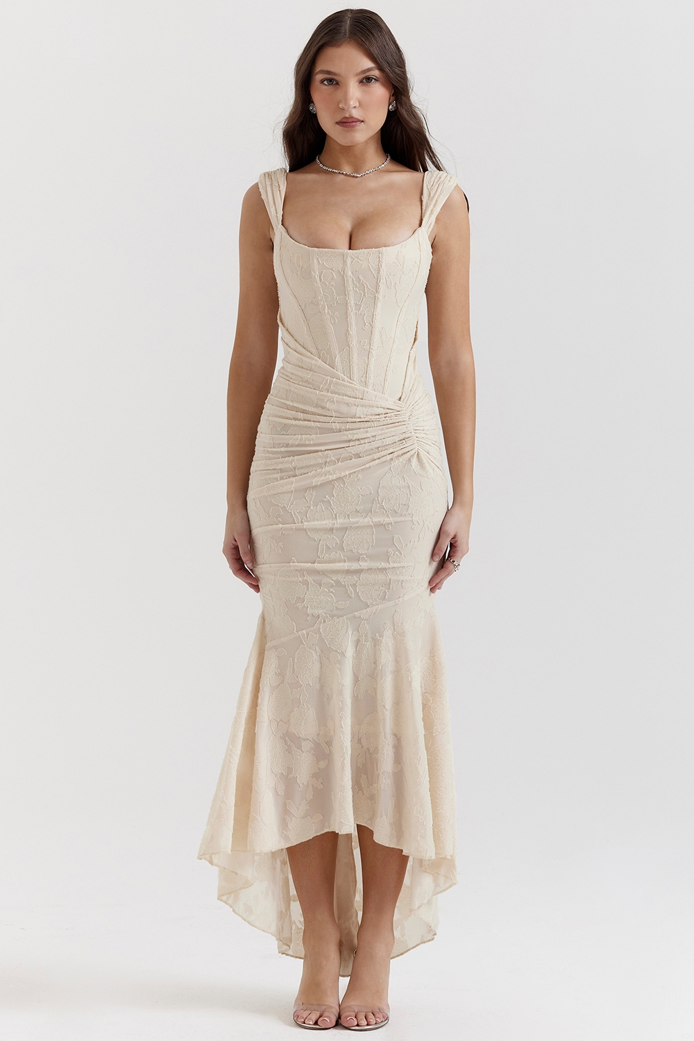 Floral Wedding Maxi Dress