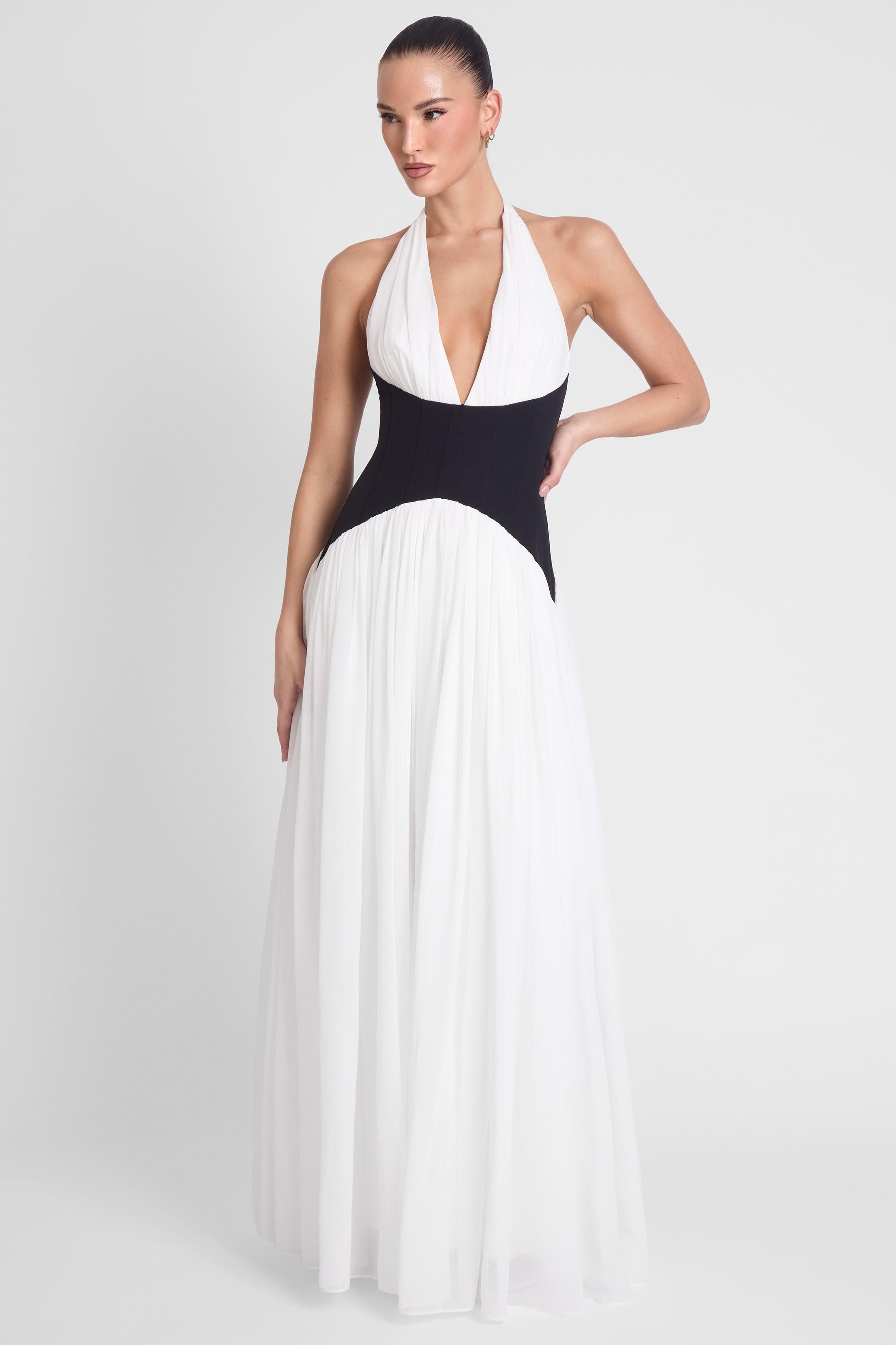 Harlowe Corset Maxi Dress