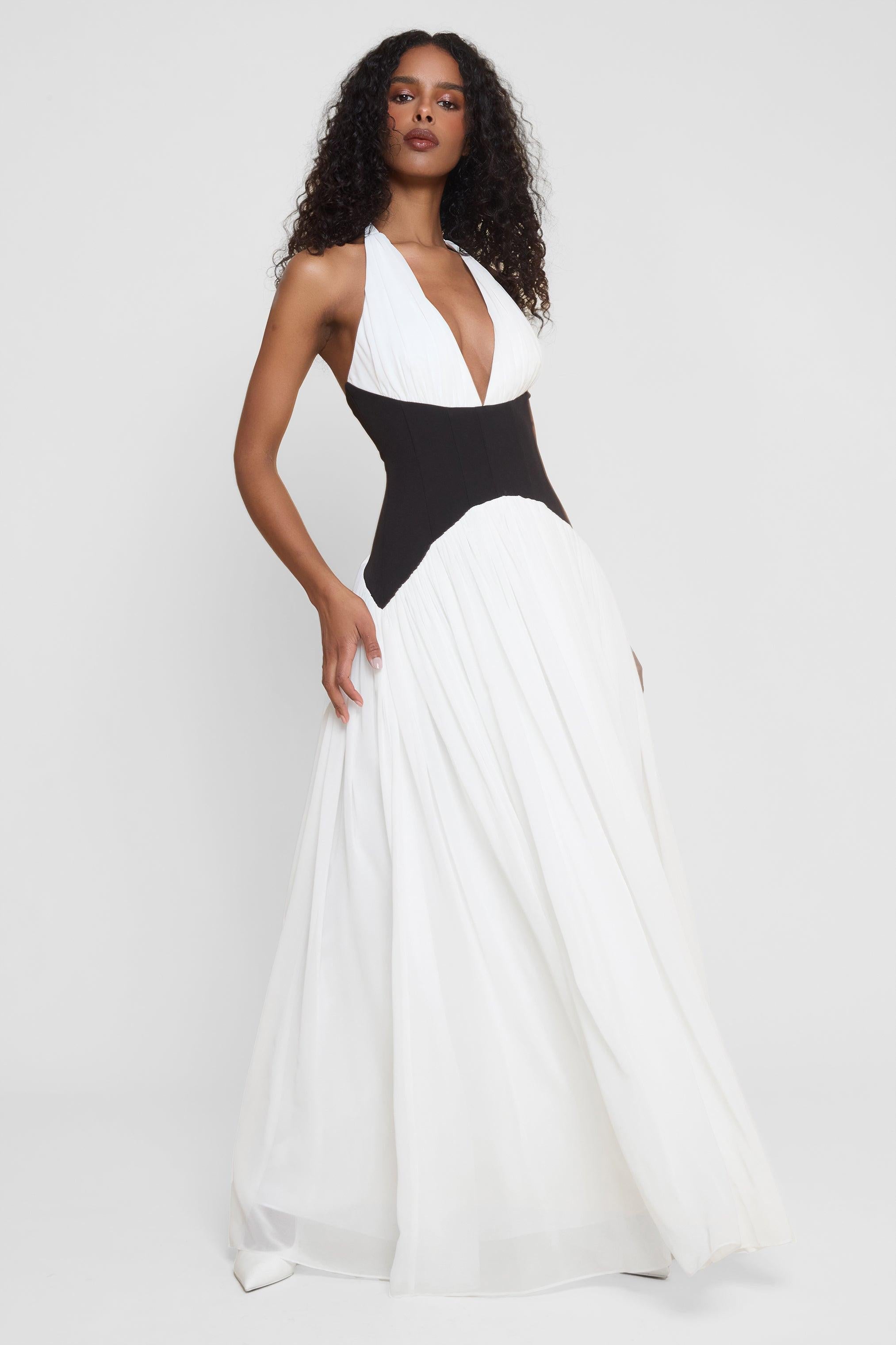 Harlowe Corset Maxi Dress