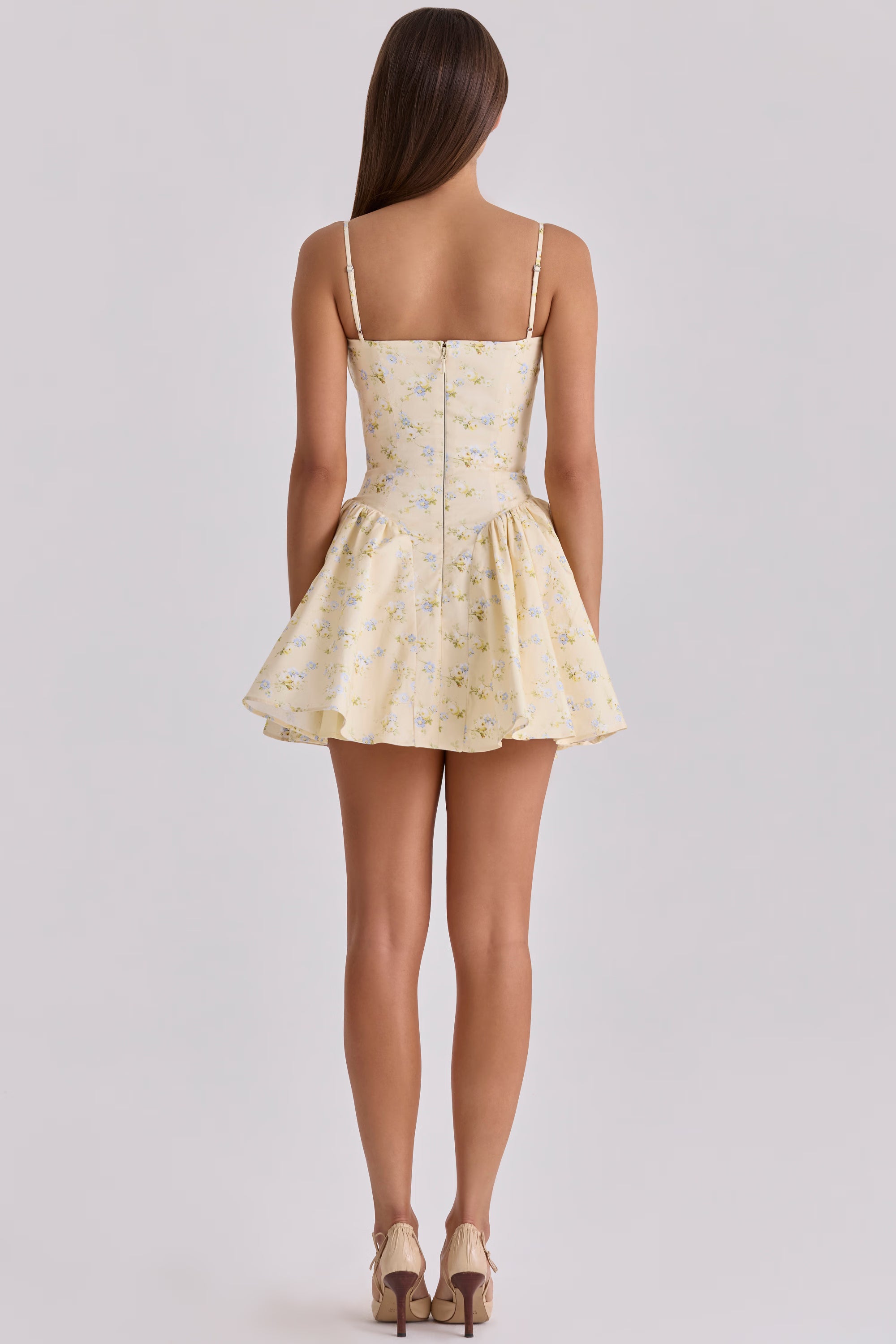 Lemon Corset Mini Dress